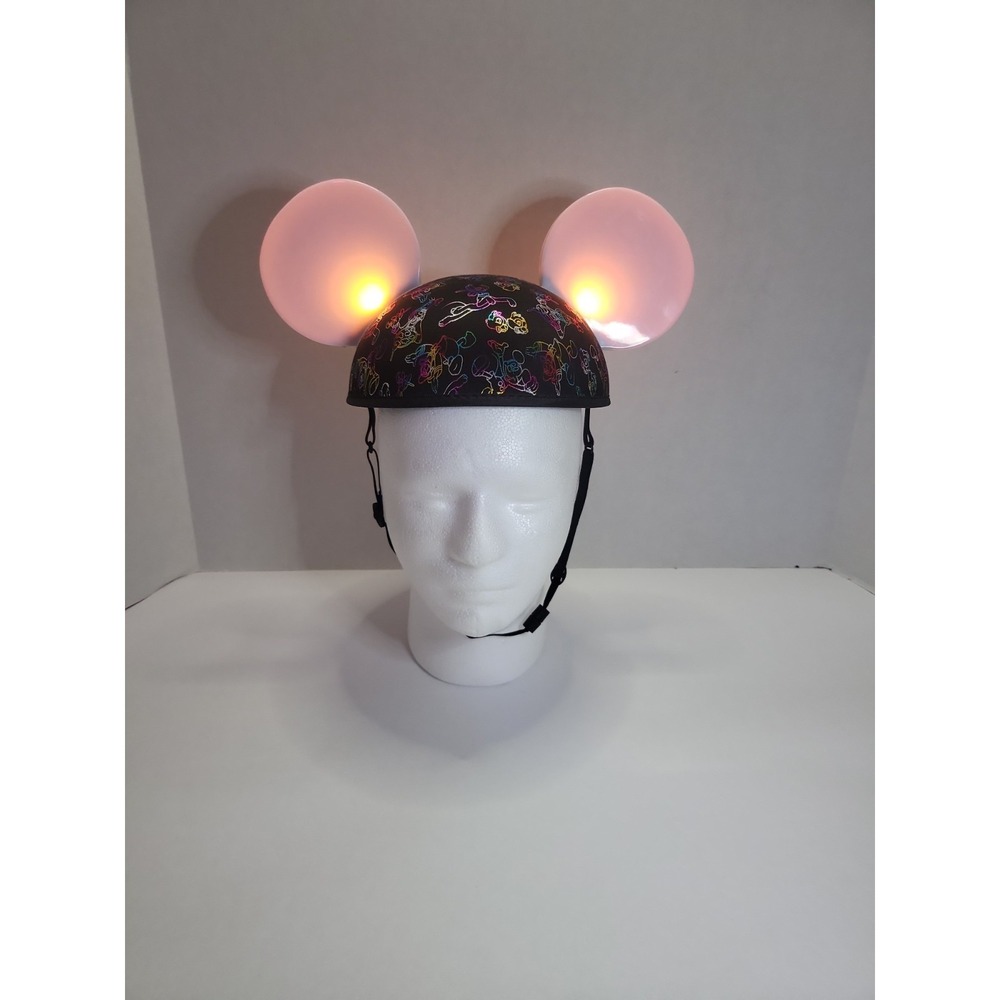 Disney Parks Mickey Mouse Ears Hat Light Up World of Color Glow With The‎ Show